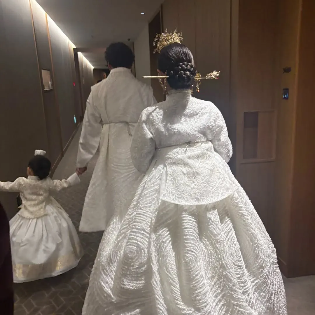 披露宴に向かわれる素敵なお姿